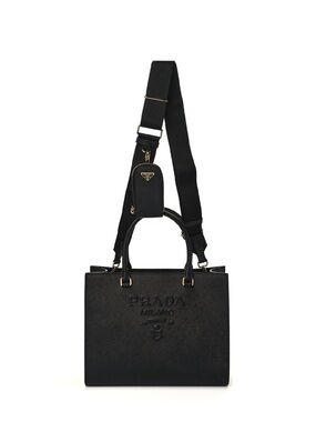 🌺 NEW Prada Saffiano Black Leather Tote 🌺